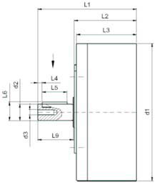 Zeichnung 2 Pressluft Rührmotor